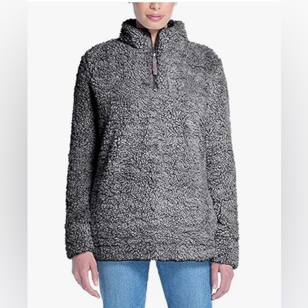 Weatherproof Vintage Women's Frosty Tipped Sherpa Pullover